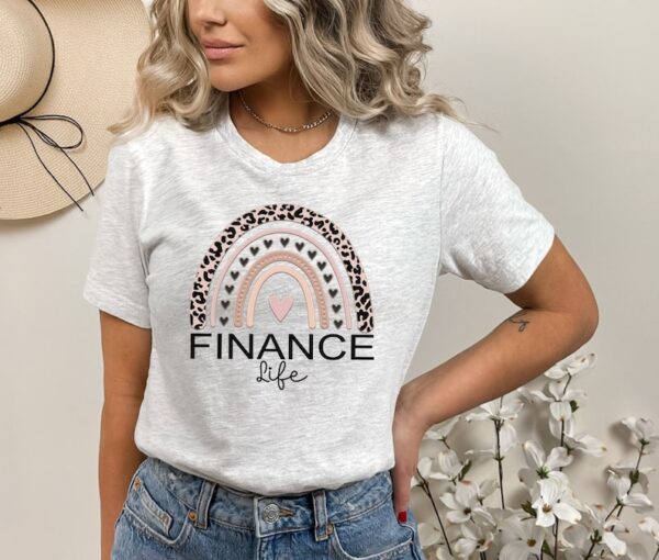 Gift for Financial Accountant Women, Financial Manager Gifts, Gift for Finance Manager, Gift for Financial Analyst, Financial Planner shirt - Image 2
