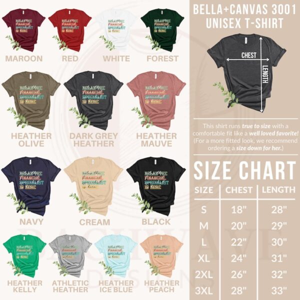 Relax The Financial Specialist Is Here TShirt, Financial Professional Shirt, Funny Accountant Tee, Accountant Gift Sweatshirt, Cozy Crewneck - Image 3